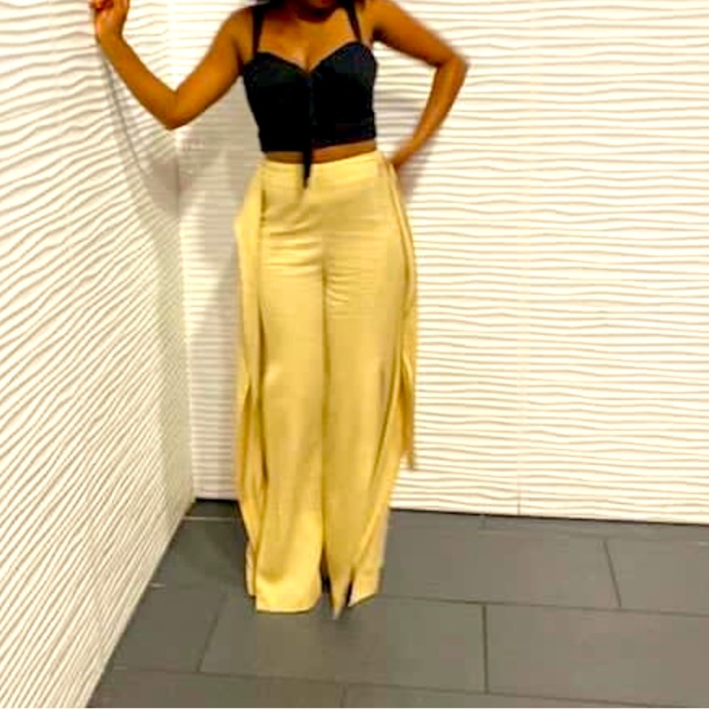 Bcbgmaxaria wide leg pants